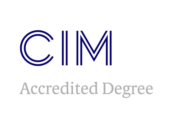 CIM Accredited degree logo