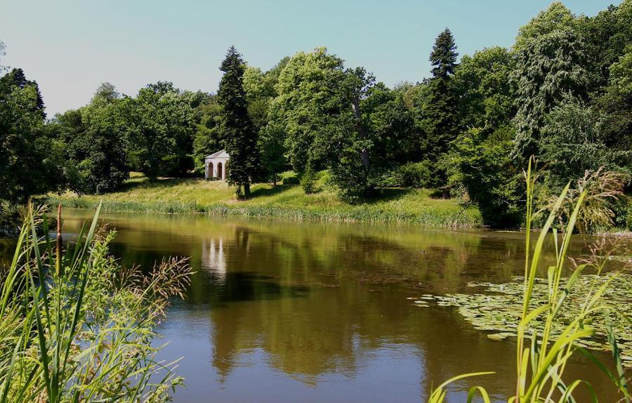 Lake at Newton Park campus