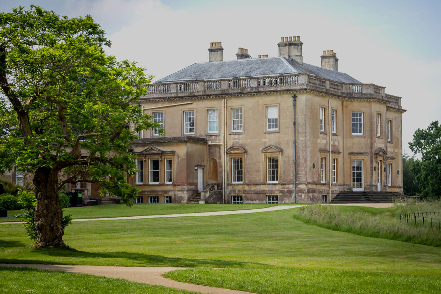 Main House building at Newton Park