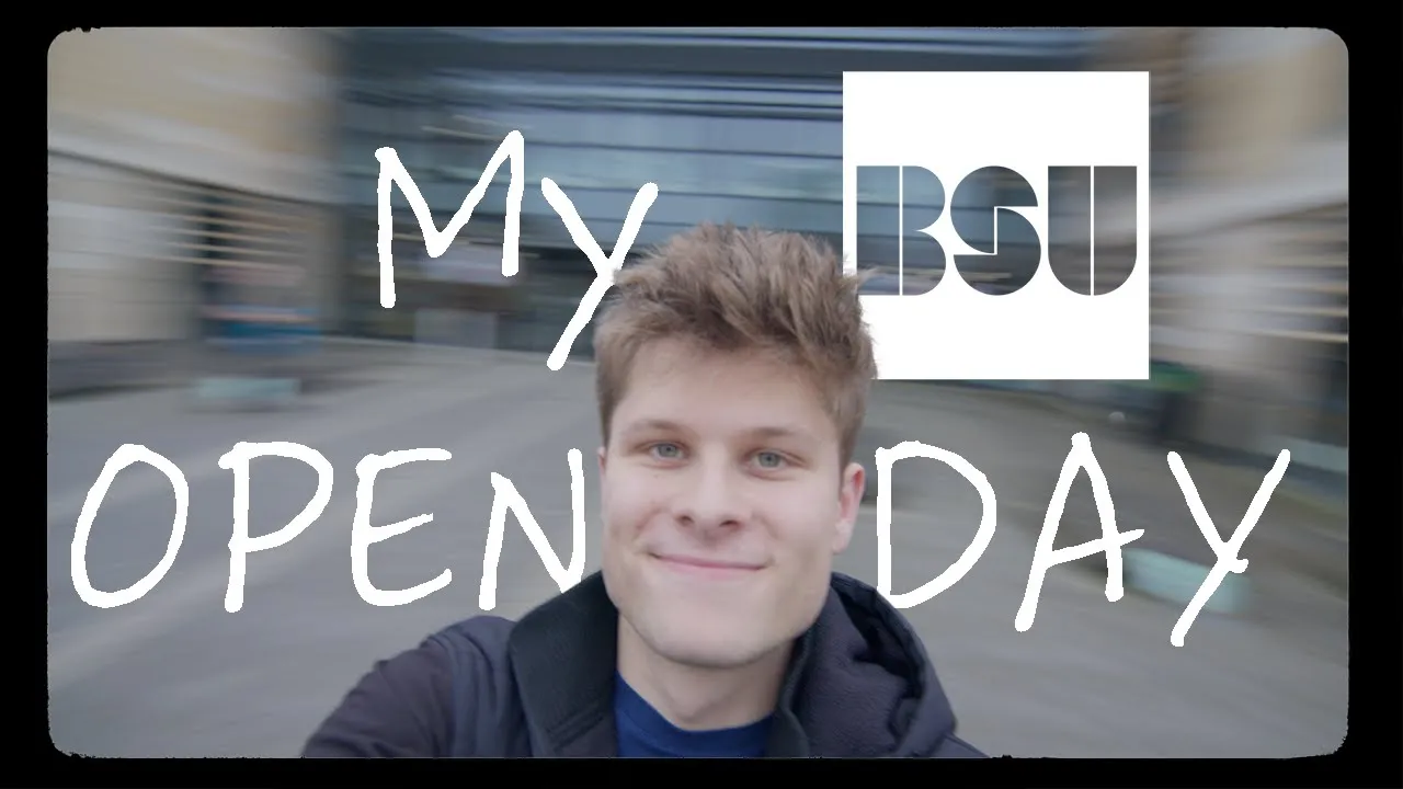 My BSU Open Day YouTube video thumbnail