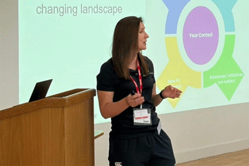 Liz Durden-Myers teaching